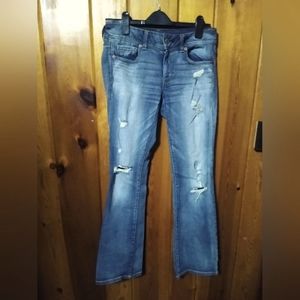 American eagle outfitters size 6 flare jeans